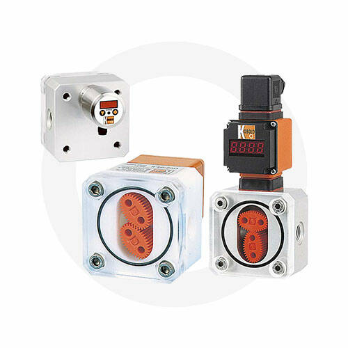 Овально-шестеренний витратомір