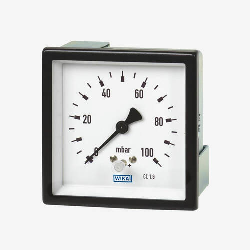 Капсульний манометр 614.11 / 634.11, мідний сплав або нержавіюча сталь