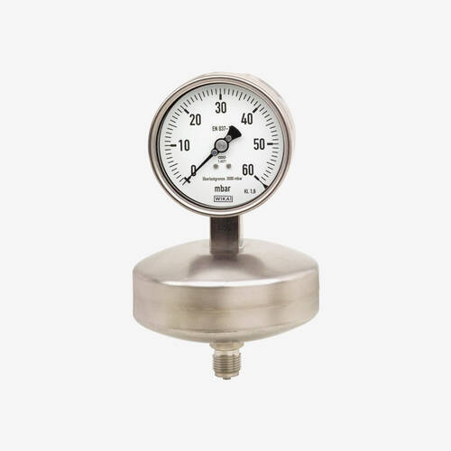 Капсульний манометр 632.51, нержавіюча сталь