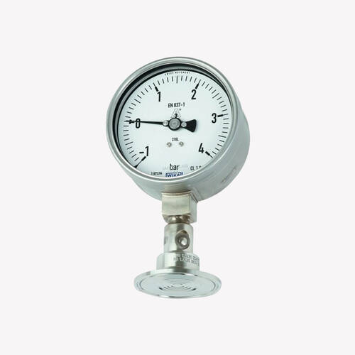 Манометр зі встановленою розділювальною діафрагмою DSS22F за EN 837-1