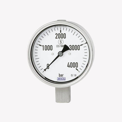 Манометр із трубкою Бурдона PG23HP-P, нержавіюча сталь