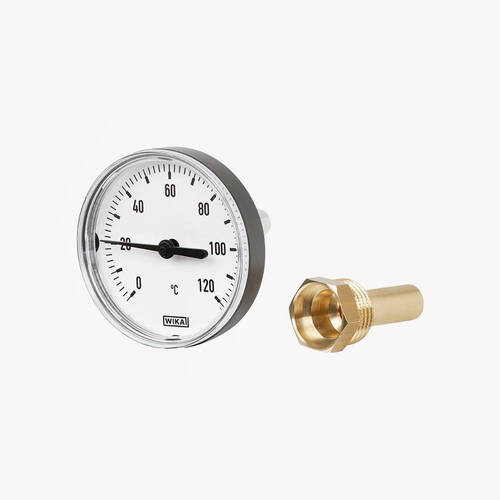 Біметалевий термометр A43