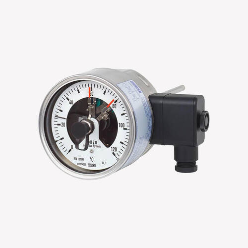 Біметалевий термометр із перемикальними контактами TGS55