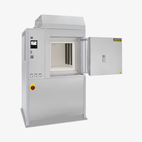 Високотемпературні печі з нагрівачами з дисиліциду молібдену з волокнистою ізоляцією до 1800 °C