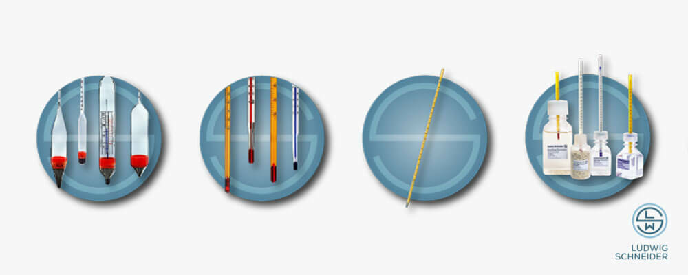 Термометри та ареометри для промислової галузі