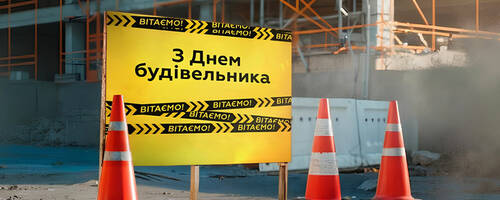 Зі святом тих, хто будує країну! З Днем будівельника! 