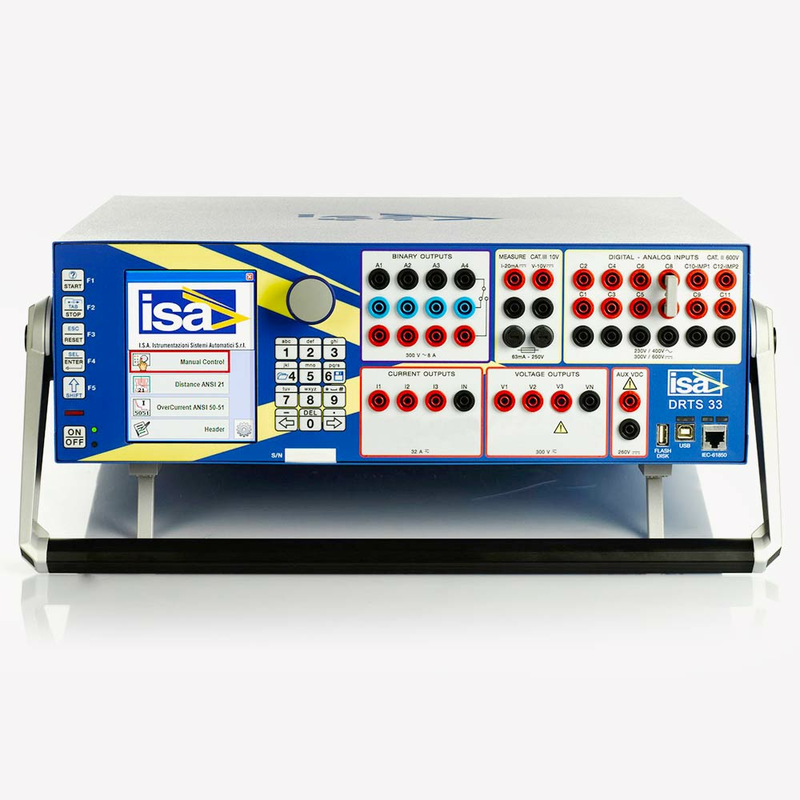 DRTS 33 – вимірювач параметрів пристроїв релейного захисту, рис. 0