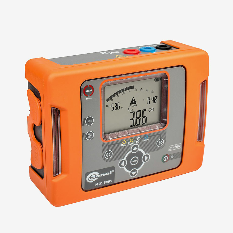 MIC-5001UA – вимірювач параметрів електроізоляції, рис. 0