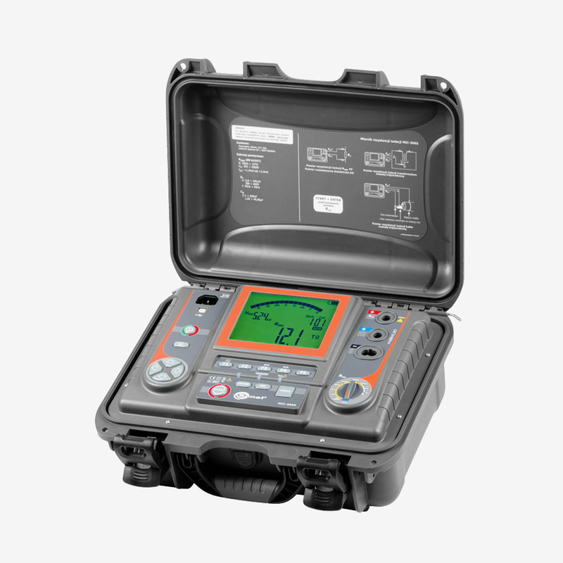 MIC-5010UA – вимірювач параметрів електроізоляції, рис. 0