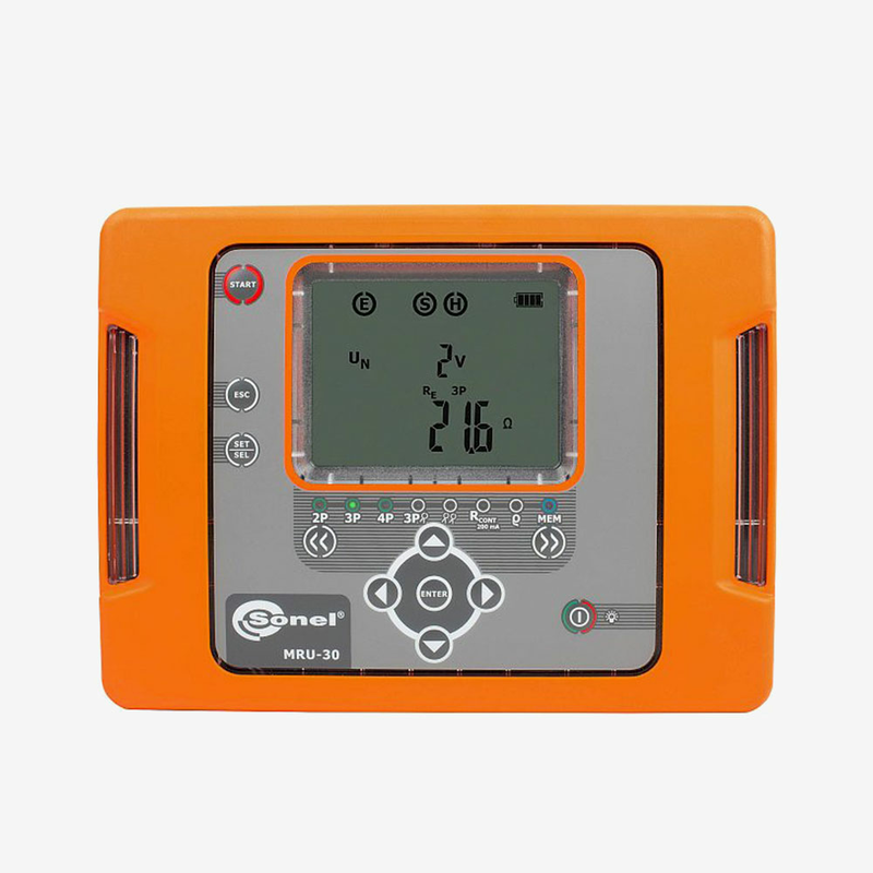 MRU-30UA – вимірювач параметрів заземлювальних пристроїв, рис. 0
