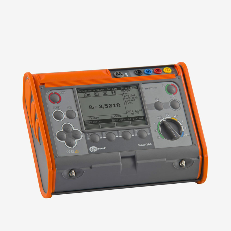 MRU-200UA – вимірювач параметрів заземлювальних пристроїв, рис. 0