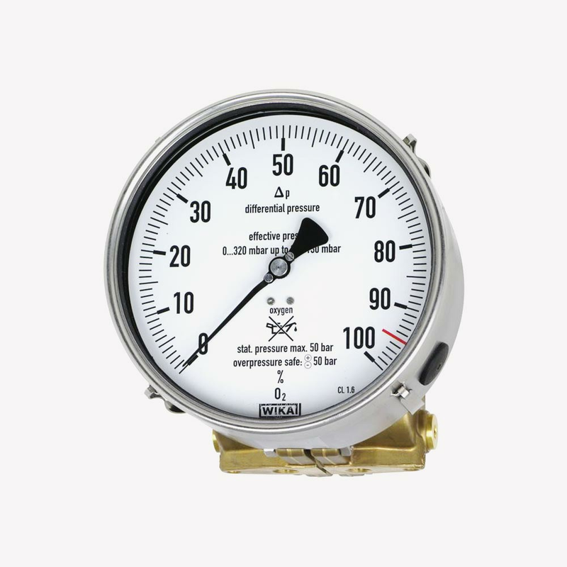 Диференціальний манометр 712.15.160 / 732.15.160, рис. 0