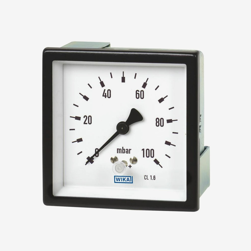 Капсульний манометр 614.11 / 634.11, мідний сплав або нержавіюча сталь, рис. 0