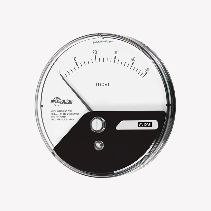 Манометр диференціального тиску A2G-05 Eco, рис. 0