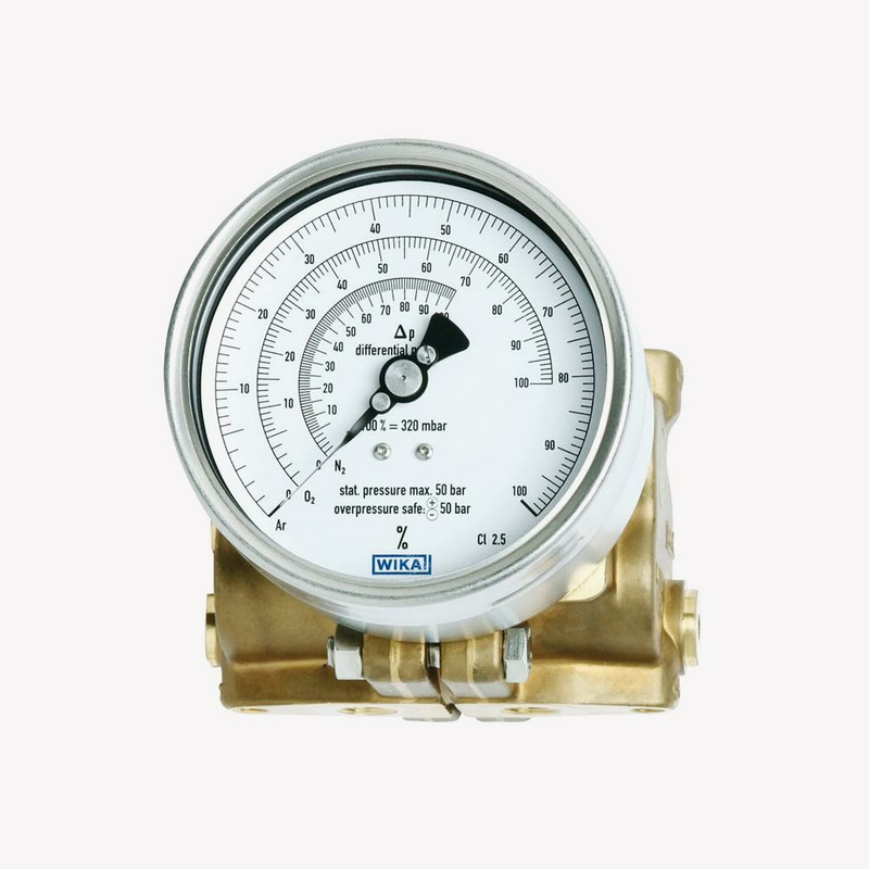 Диференціальний манометр 712.15.100 / 732.15.100, рис. 0