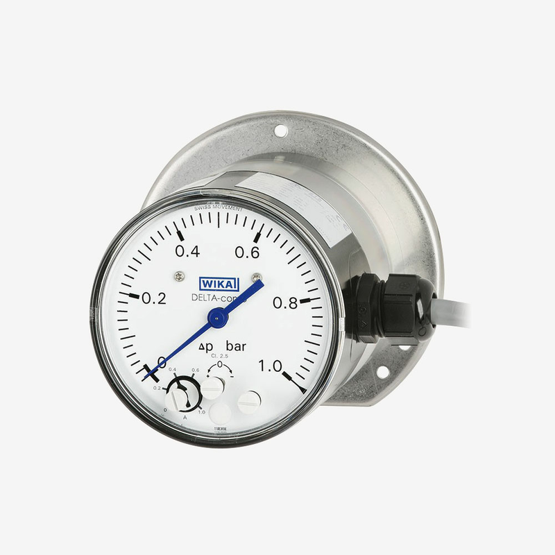 Диференціальний манометр із мікроперемикачами DPGS40TA, рис. 0