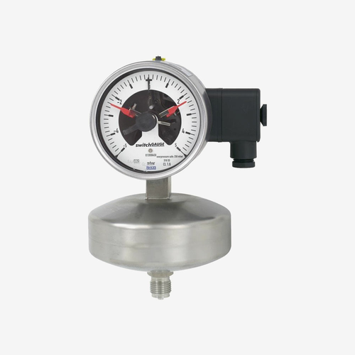 Капсульний манометр із перемикальними контактами 632.51+8xx