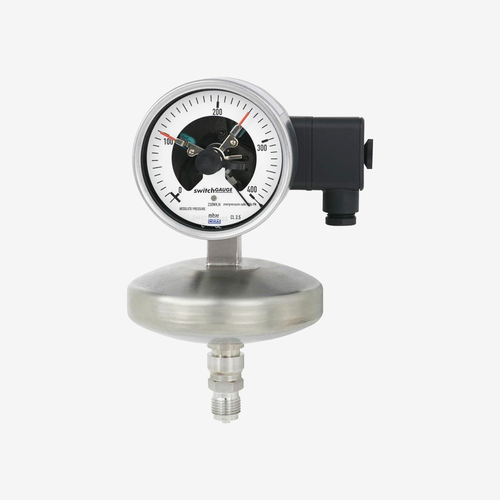 Манометр абсолютного тиску з перемикальними контактами 532.53+8xx