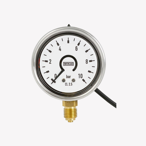 Манометр із трубкою Бурдона з електронним реле тиску PGS25