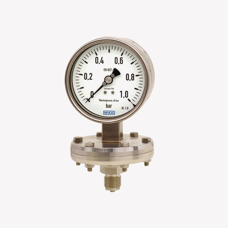 Мембранний манометр для обробної промисловості 432.56 / 432.36, рис. 0