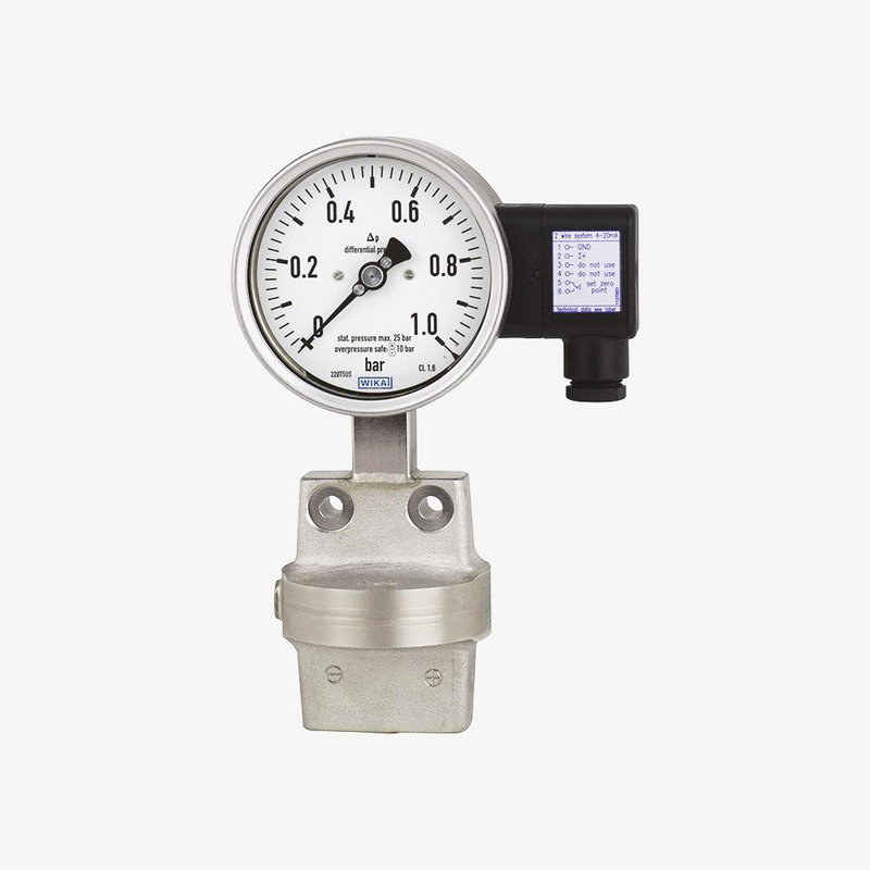 Манометр диференціального тиску з вихідним сигналом DPGT43.100 / DPGT 43.160, рис. 0
