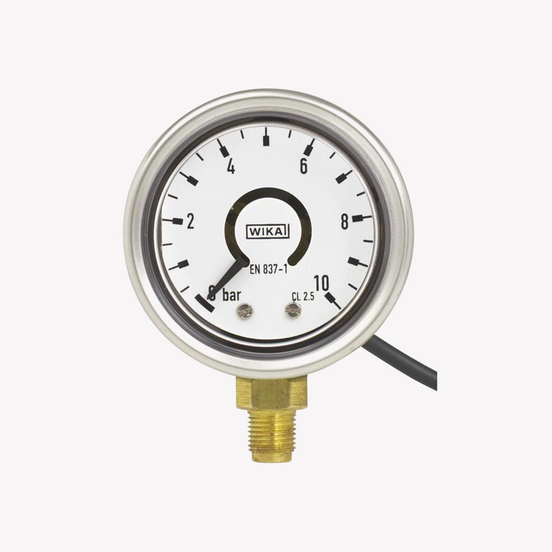 Манометр із трубкою Бурдона з вихідним сигналом PGT21, рис. 0