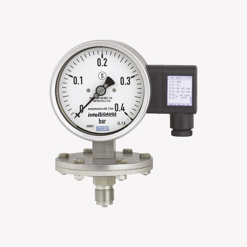 Манометр диференціального тиску з вихідним сигналом DPGT43.100 / DPGT 43.160, рис. 0