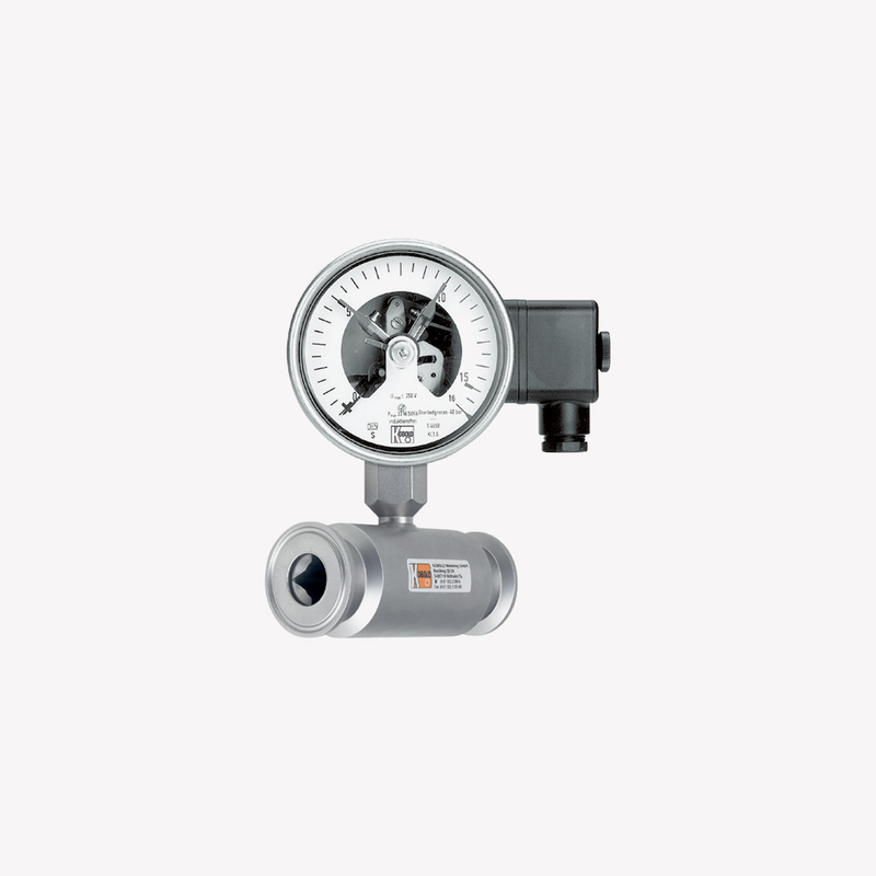 Манометр із нержавіючої сталі з In-Line-діафрагмою MAN-RF...DRM-502, рис. 0