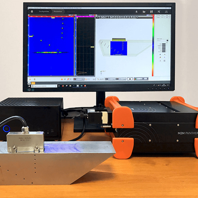 Промисловий дефектоскоп PANTHER M2M з фазованими решiтками з TFM, рис. 1