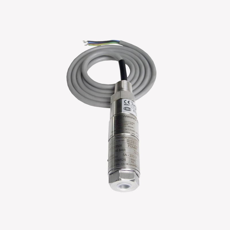 Мініатюрний перемикач тиску PXS, нержавіюча сталь, рис. 0