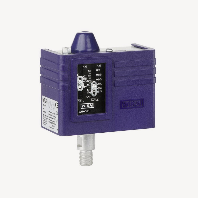 Реле тиску PSM-520, рис. 0