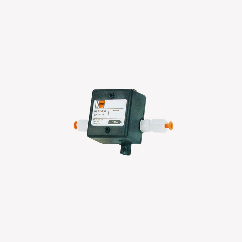 Крильчастий витратомір для малих об’ємів KFF-1, KFG-1, рис. 0