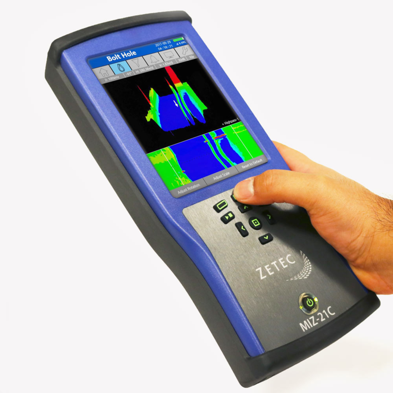 Портативний універсальний вихрострумовий дефектоскоп MIZ 21C, рис. 2