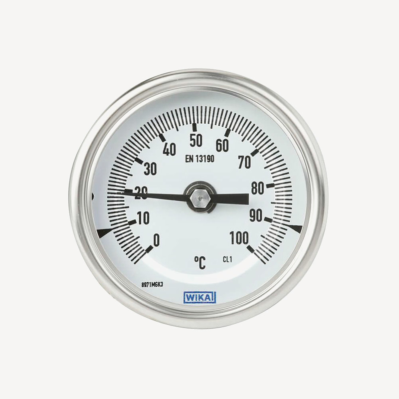 Біметалевий термометр TG54, рис. 0