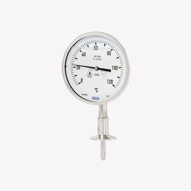 Біметалевий термометр TG58SA, рис. 0
