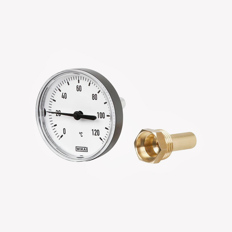 Біметалевий термометр A43, рис. 0