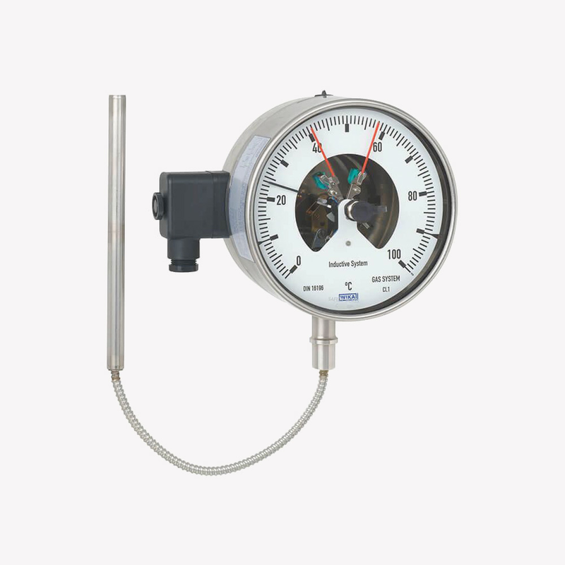 Газовий термометр із перемикальними контактами TGS73, рис. 0