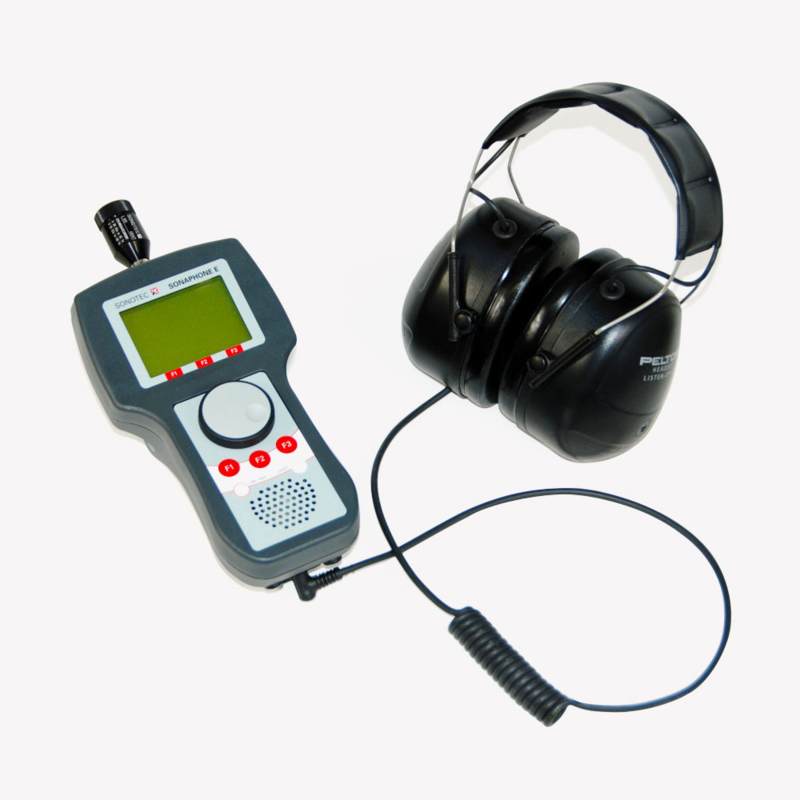 Прилад для контролю витоків у вибухонебезпечних зонах SONAPHONE E, рис. 0