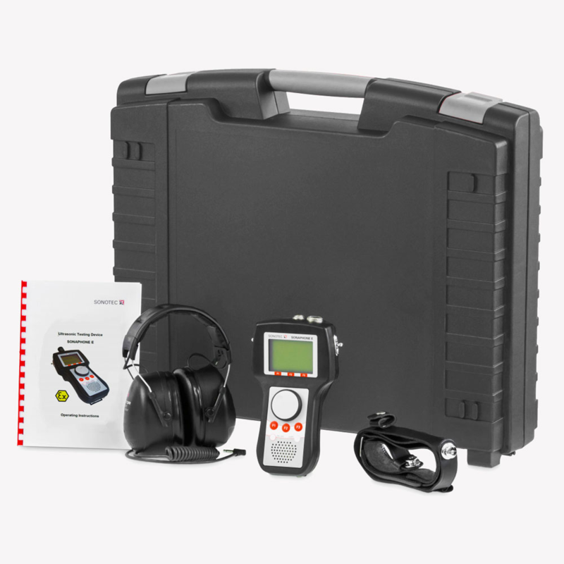 Прилад для контролю витоків у вибухонебезпечних зонах SONAPHONE E, рис. 5