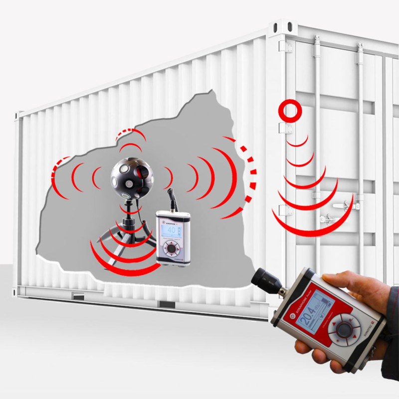 Ультразвуковий прилад для контролю герметичності резервуарів SONAPHONE T, рис. 1