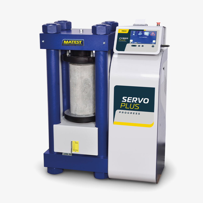 C040N  Випробувальні преси до 1500 кН із системою вимірювання навантаження Servo-Plus, рис. 1