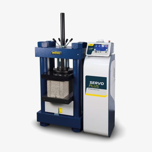 C078 Випробувальні преси для випробування блоків 500X300 до 2000 кН із системою вимірювання навантаження Servo-Plus