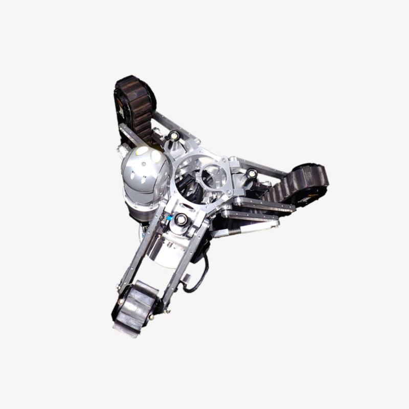 TriTrax - гусеничний робот для вертикального контролю труб, рис. 0