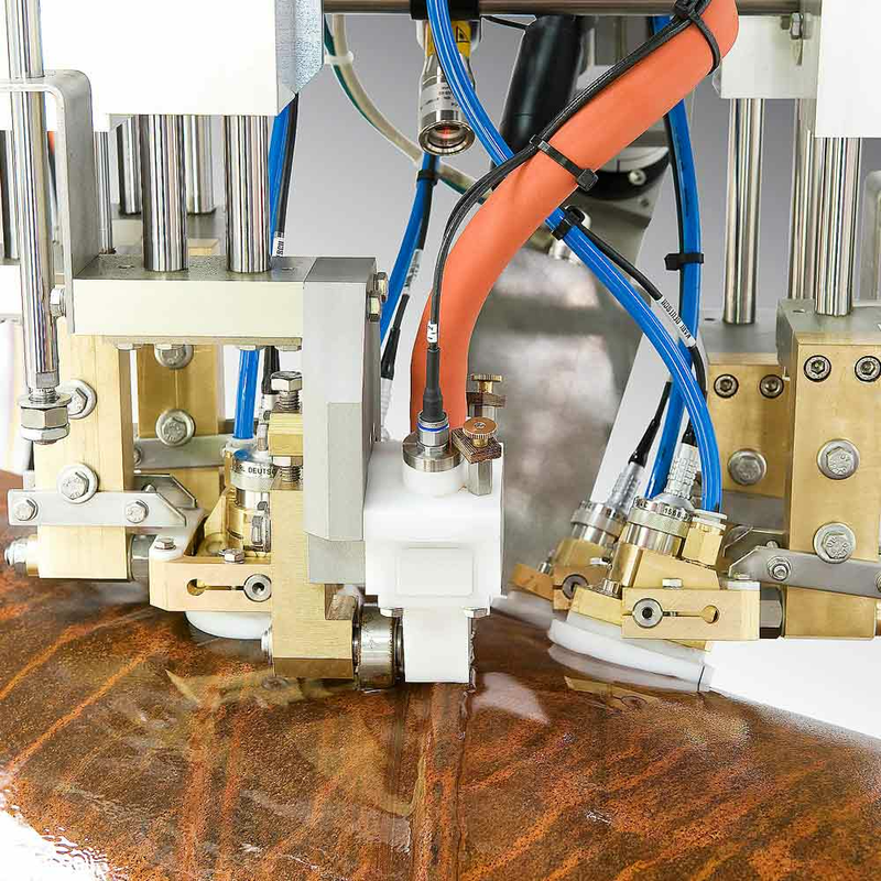 Система ультразвукового контролю ECHOGRAPH-SNUS для труб, зварених спіральним дуговим зварюванням під флюсом (HSAW), рис. 0