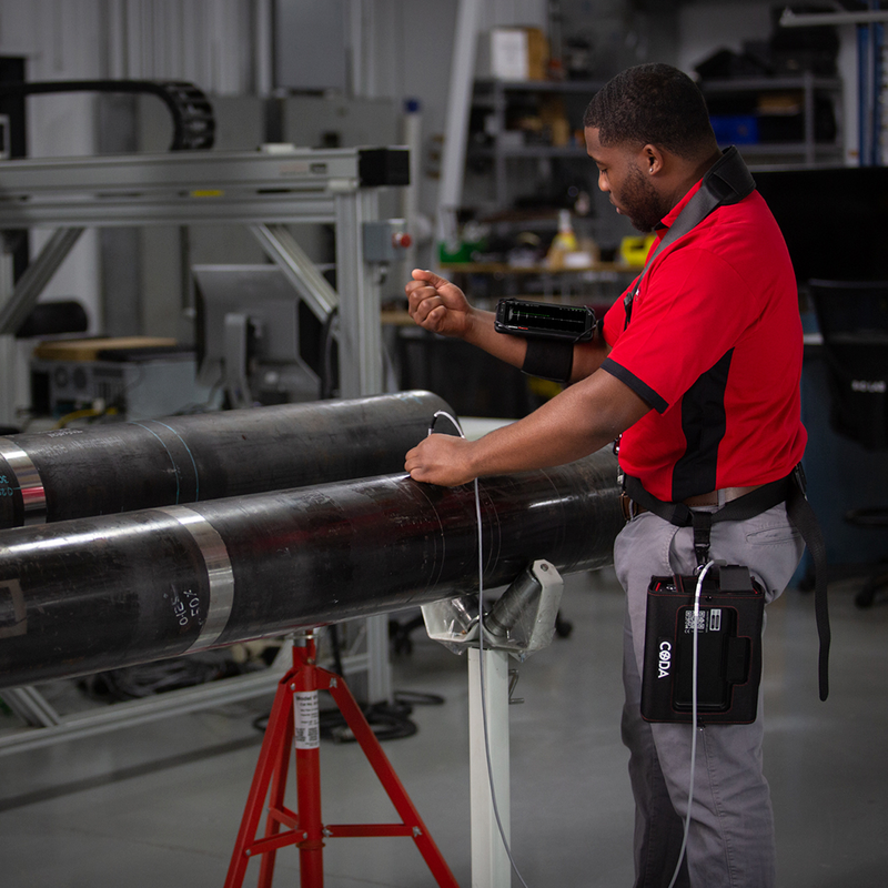 Дефектоскоп CODA (технології EMAT (ЕМАП), DCUT, UT), рис. 3