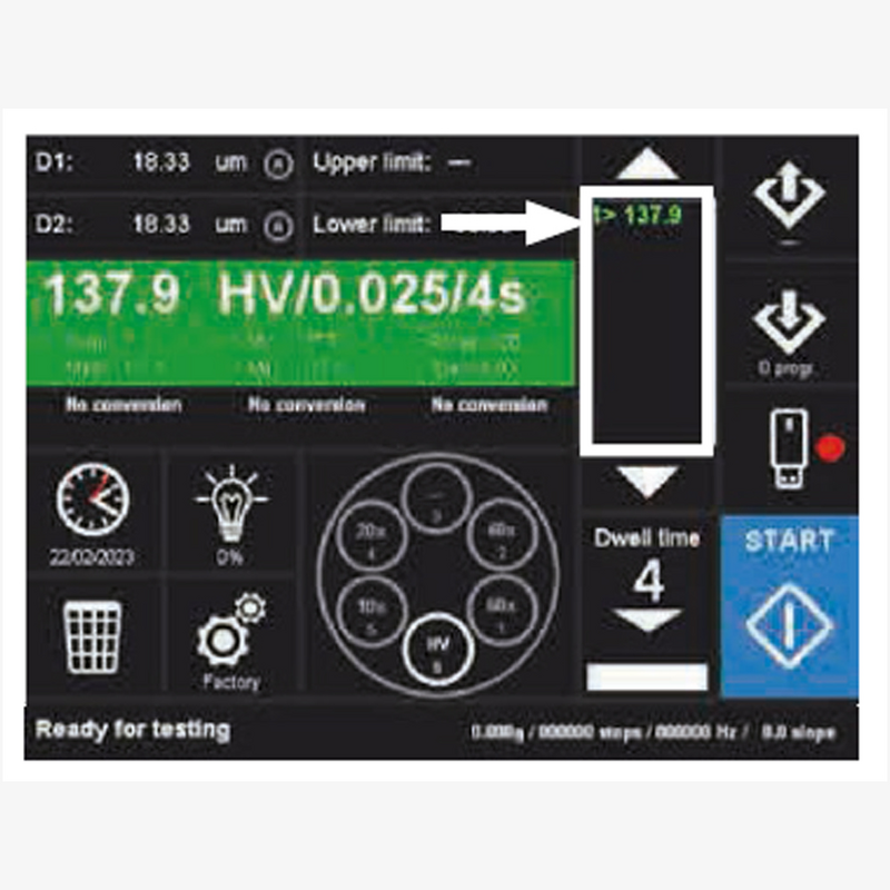 Стаціонарний твердомір за Віккерсом FALCON 300G2, Innovatest (Нідерланди), рис. 3