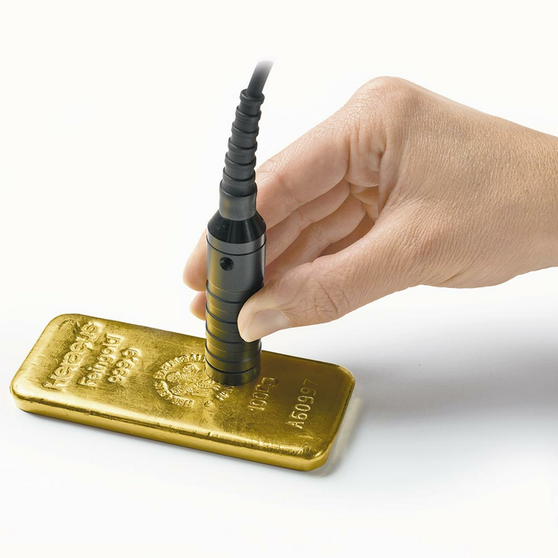 Прилад для аналізу дорогоцінних металів та виявлення підроблених монет і зливків SIGMASCOPE® GOLD, рис. 1