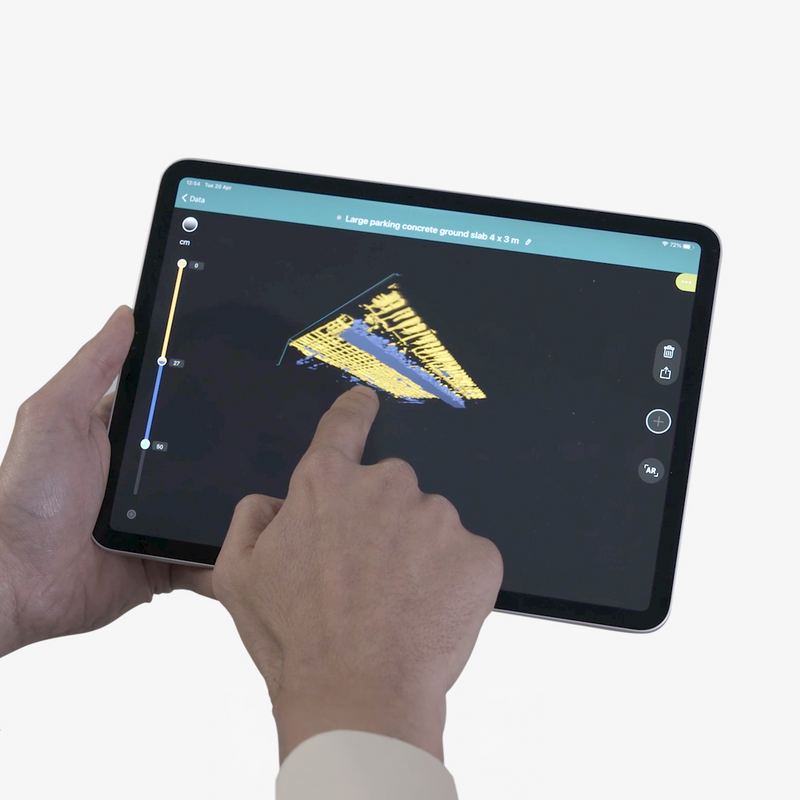 GP8100 – високопродуктивний портативний георадар для бетону, рис. 2