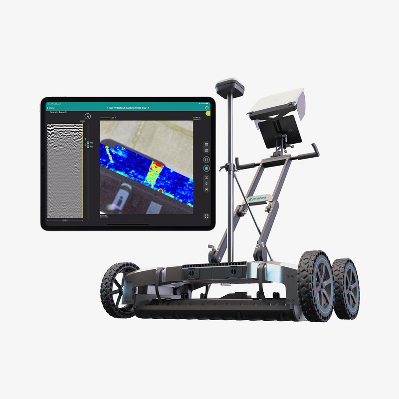 GS9000 – георадарне картографування підземних поверхонь, рис. 1