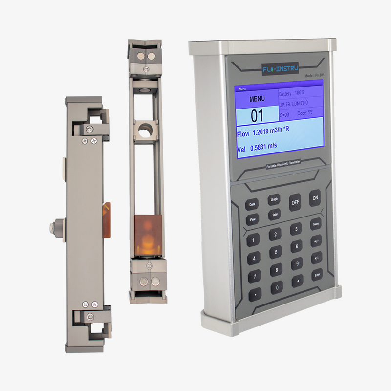 PH301 – портативний ультразвуковий витратомір , рис. 4